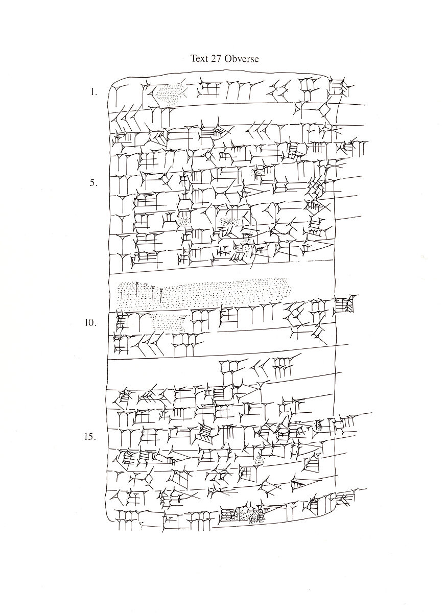 Cuneiform tablet: balanced account of Dugga, Clay, Neo-Sumerian