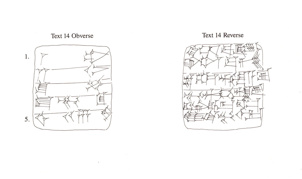 Cuneiform tablet: record of bovine disbursements, Clay, Neo-Sumerian