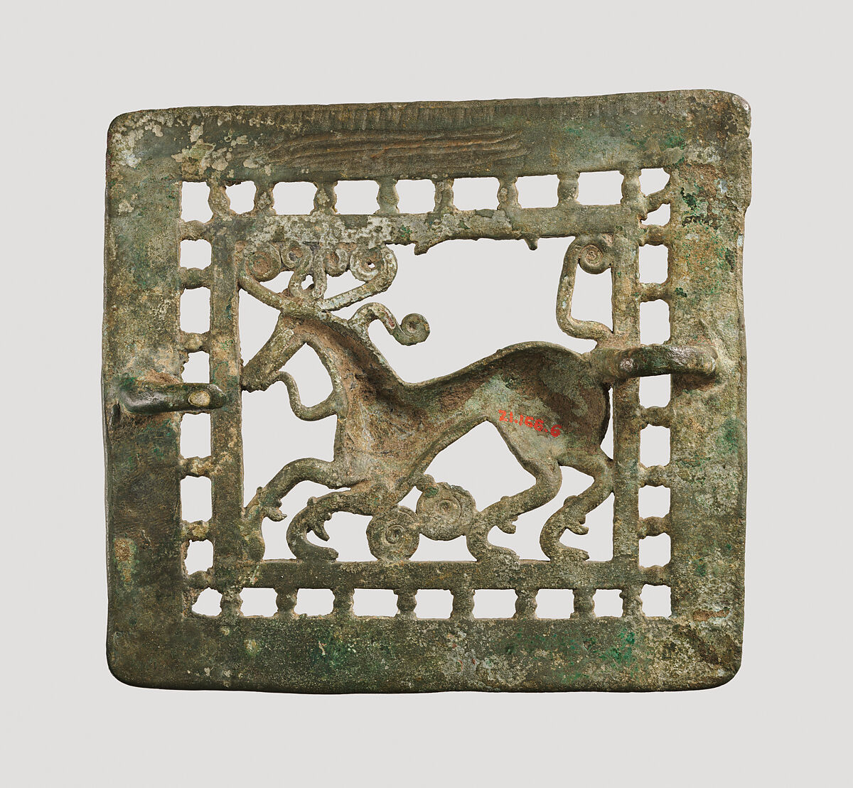 Belt clasp, Bronze, brass