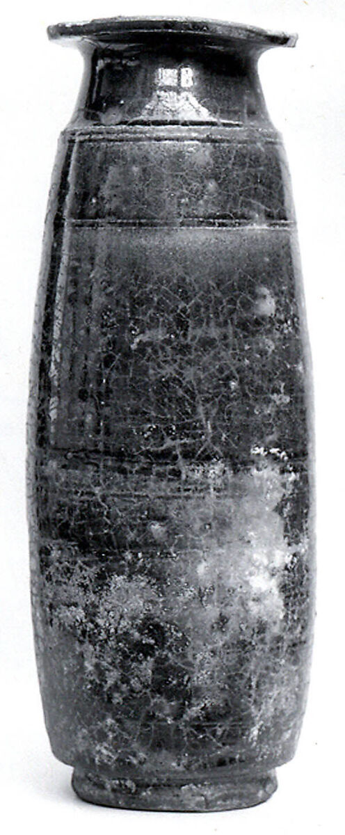 Cylindrical jar, Ceramic, glaze, Parthian 