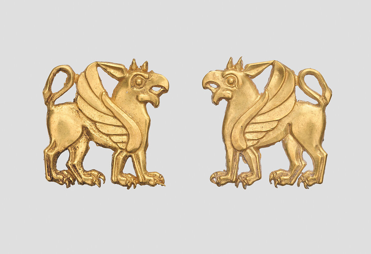 Dress ornament, Gold, Scythian