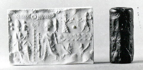 Cylinder seal, Hematite 
