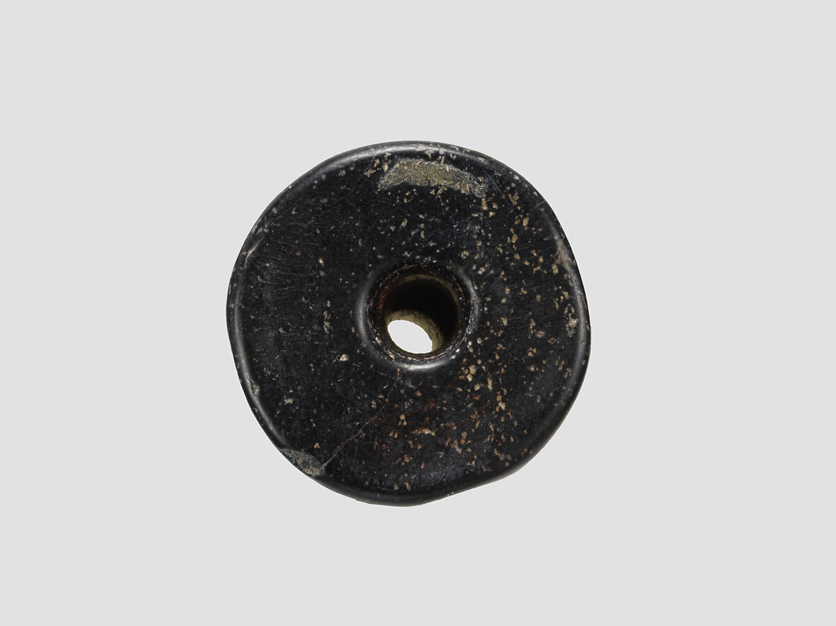 Cylinder seal, Serpentine, black, Akkadian