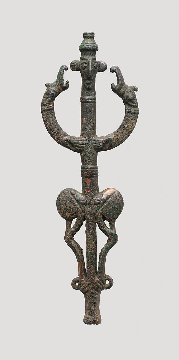 Master-of-animals standard, Bronze, Iran