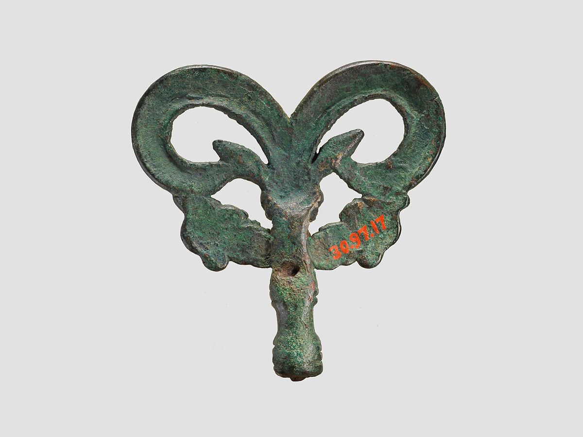 Openwork pin, Bronze, Iran
