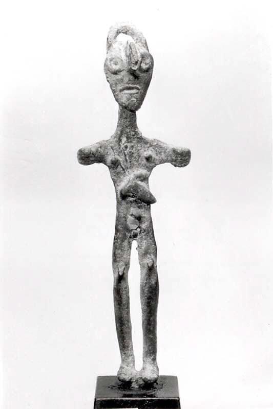 Smiting god figure, Bronze 