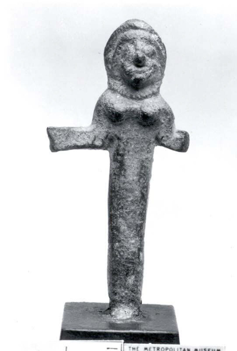 Figurine, Bronze, Canaanite 