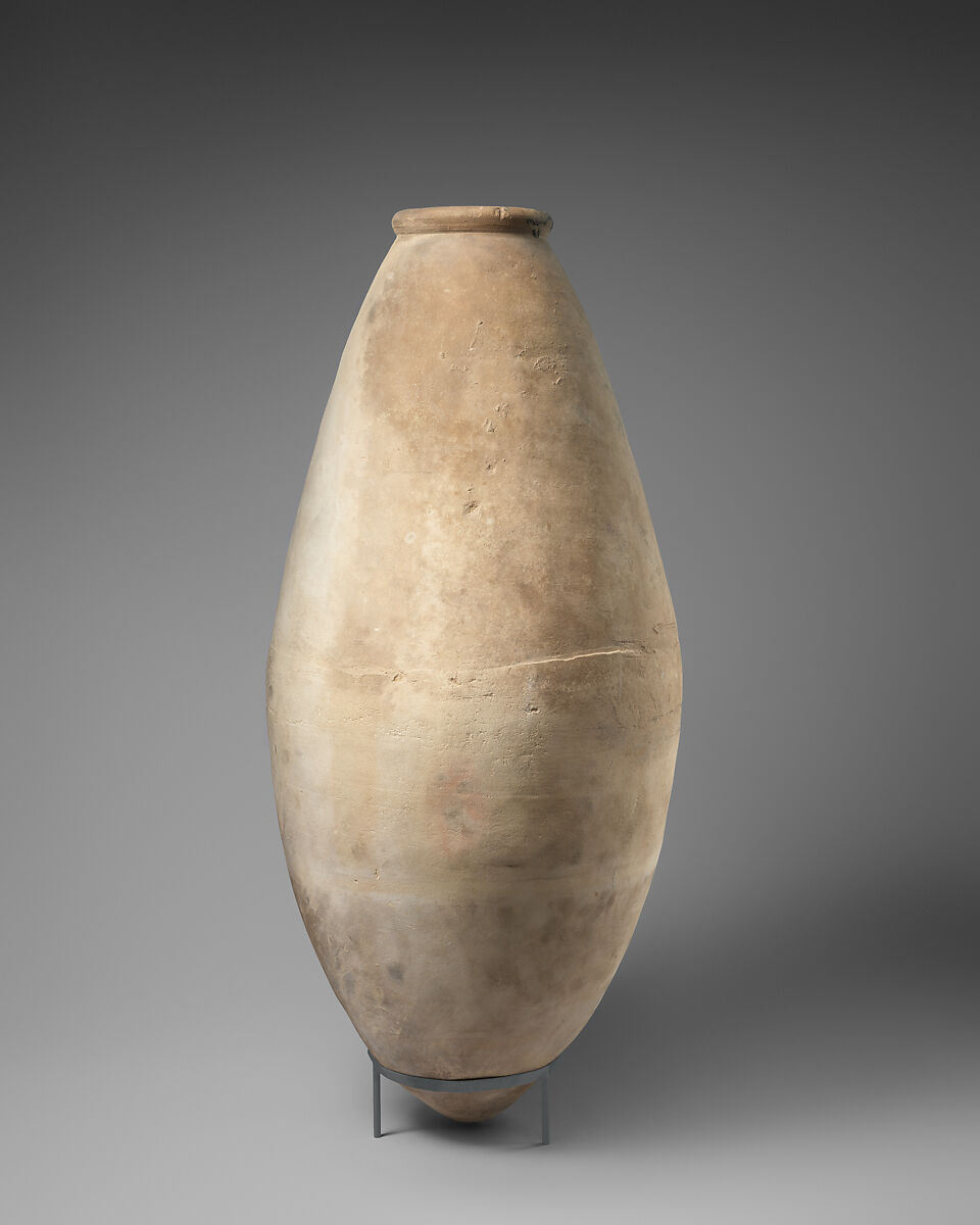 Storage jar, Ceramic, Sasanian 