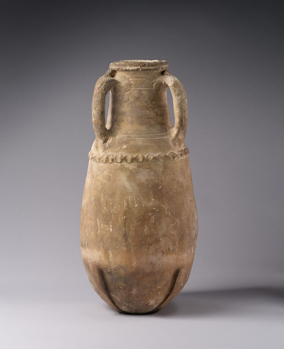 Storage jar, Ceramic, Parthian or Sasanian