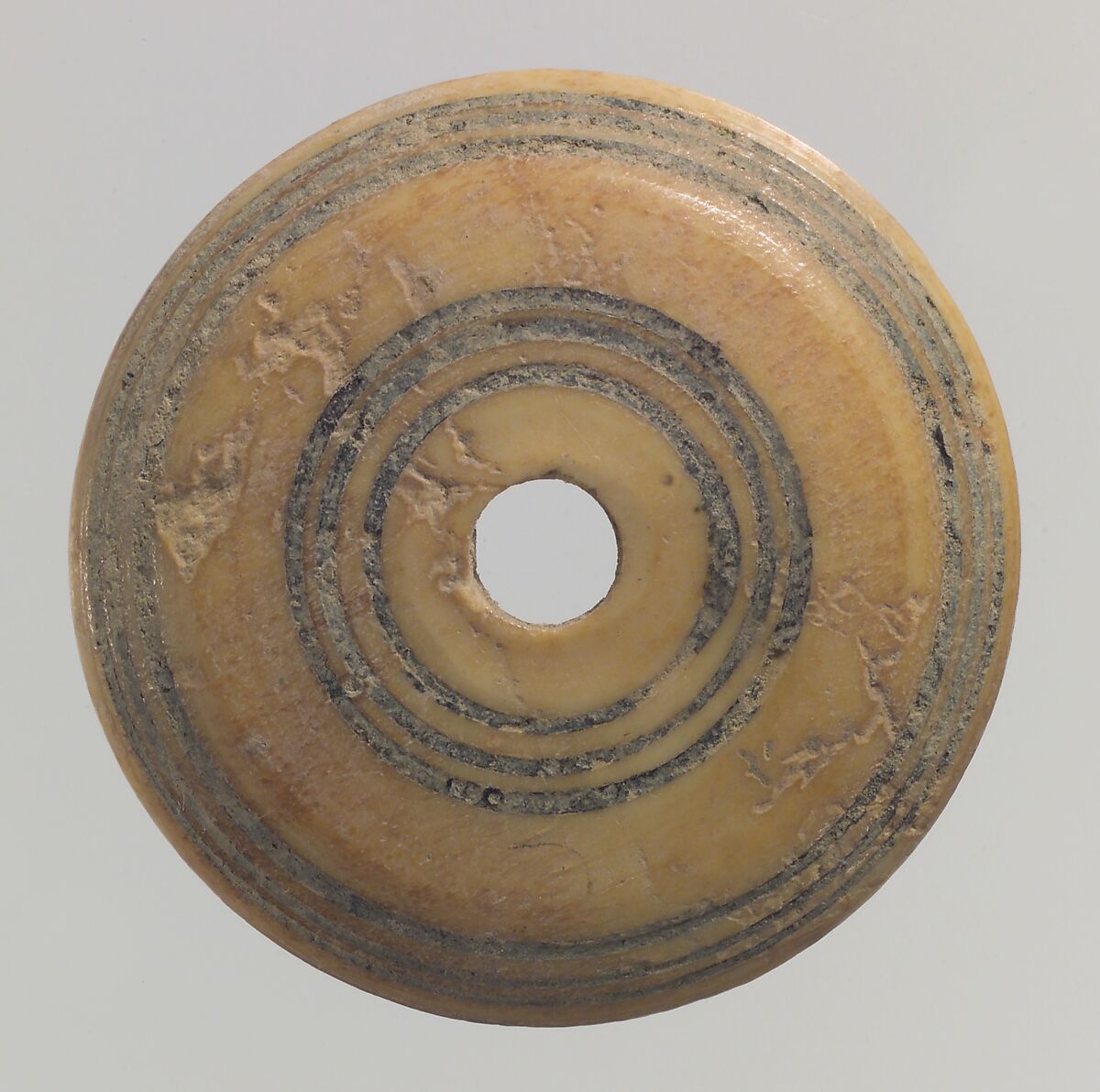 Button, Bone, Sasanian 