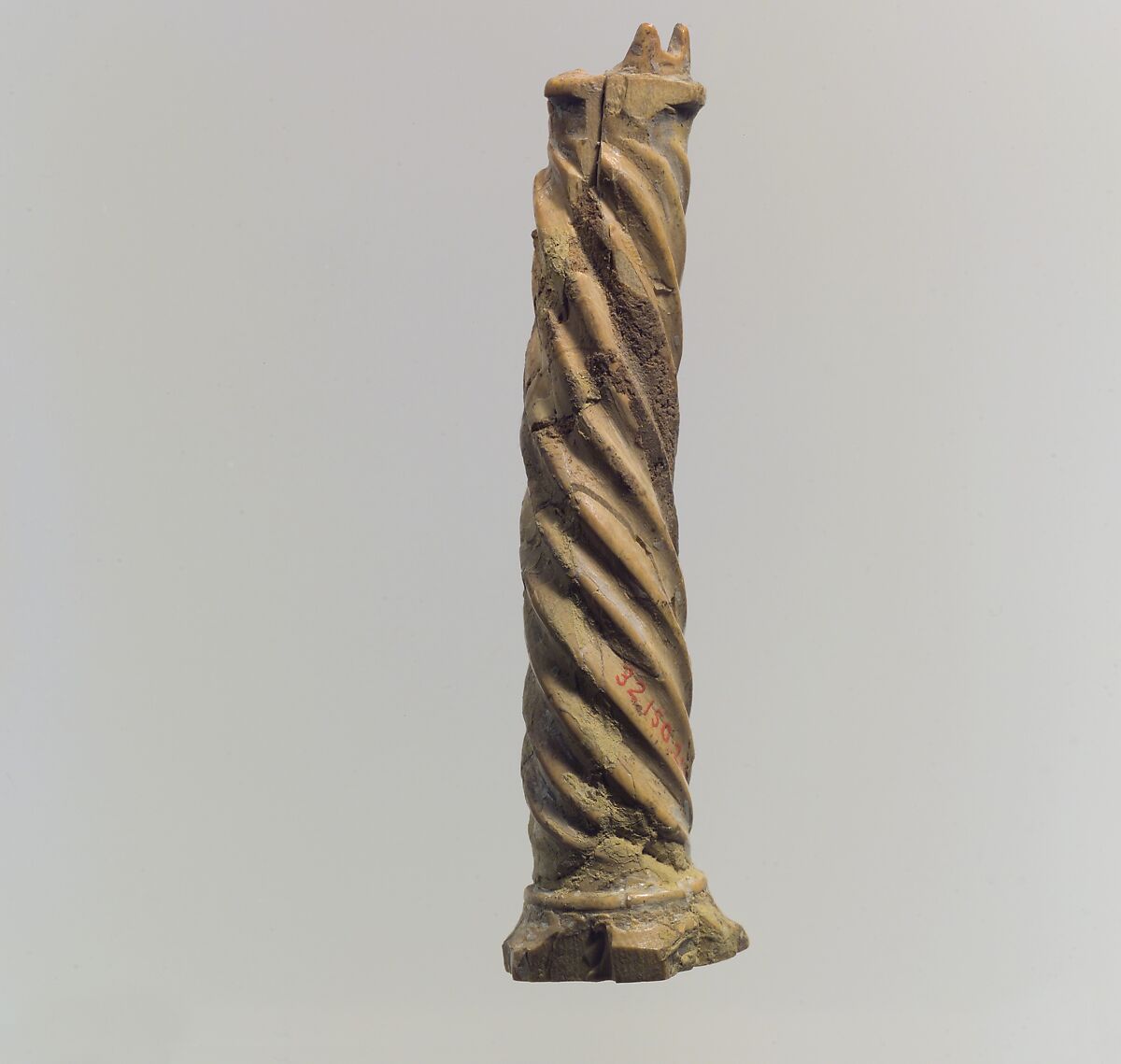 Colonette, Ivory, Sasanian 