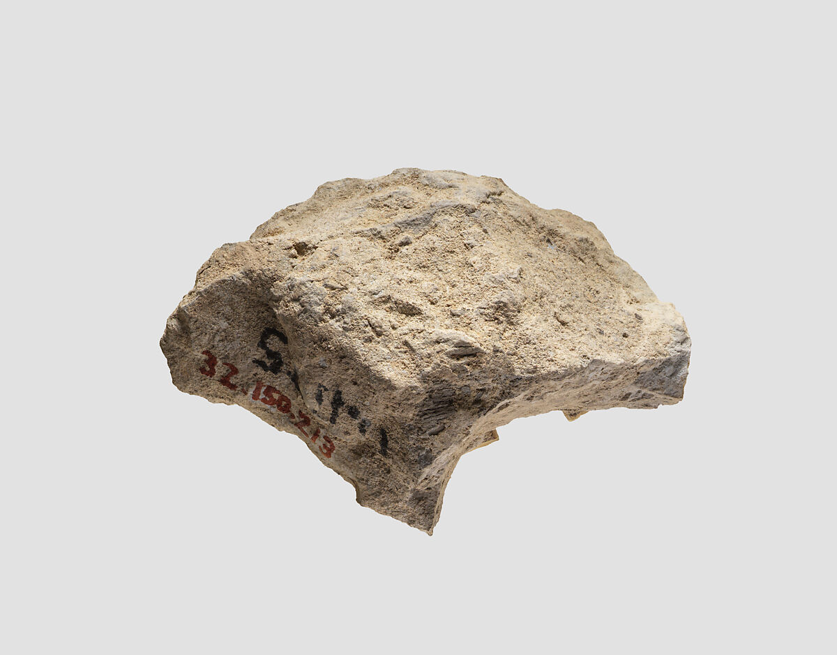 Mosaic fragment, Glass, stucco, gilding (?), Sasanian