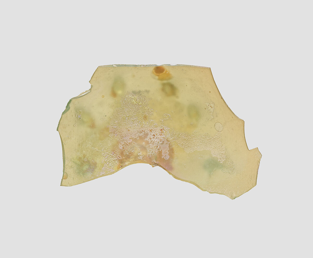 Bowl, Glass, Sasanian