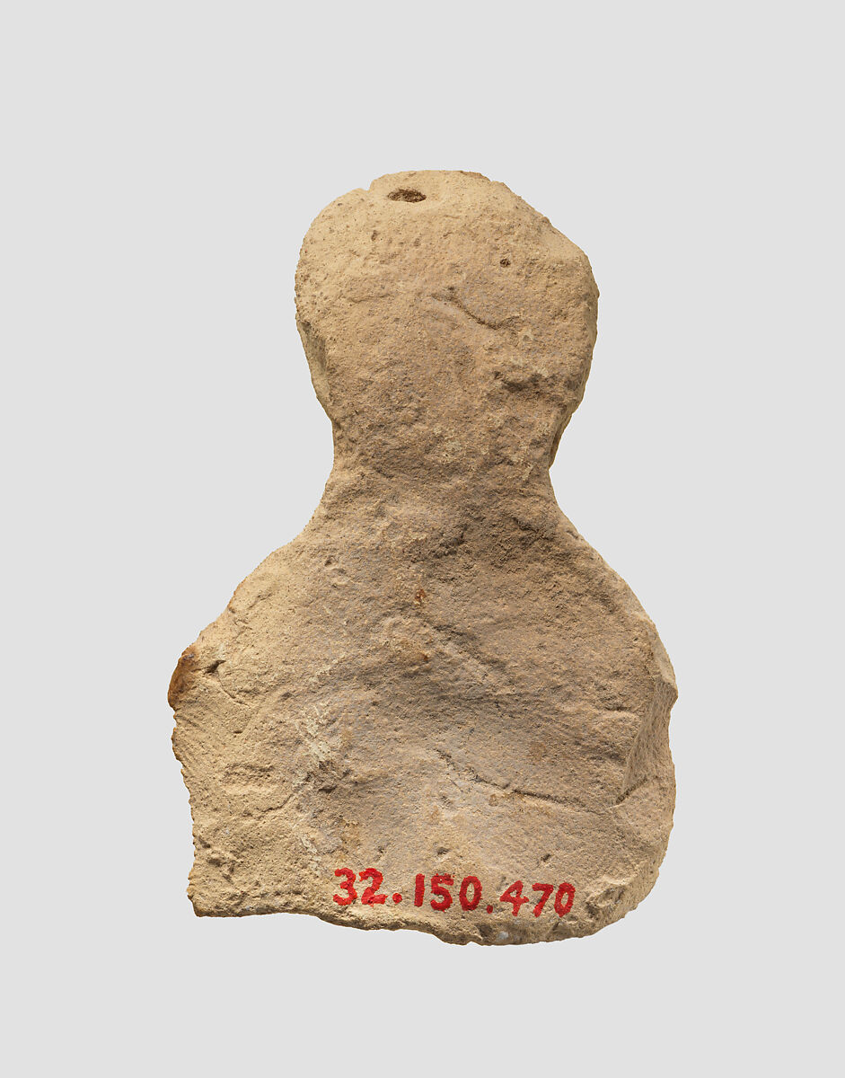 Figure fragment, Ceramic, Parthian