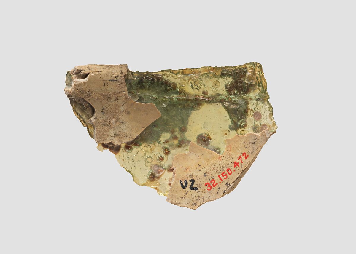 Bowl, Glass, Sasanian