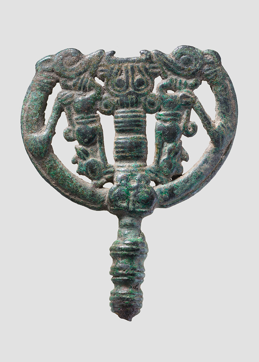 Openwork pin, Bronze, Iran 