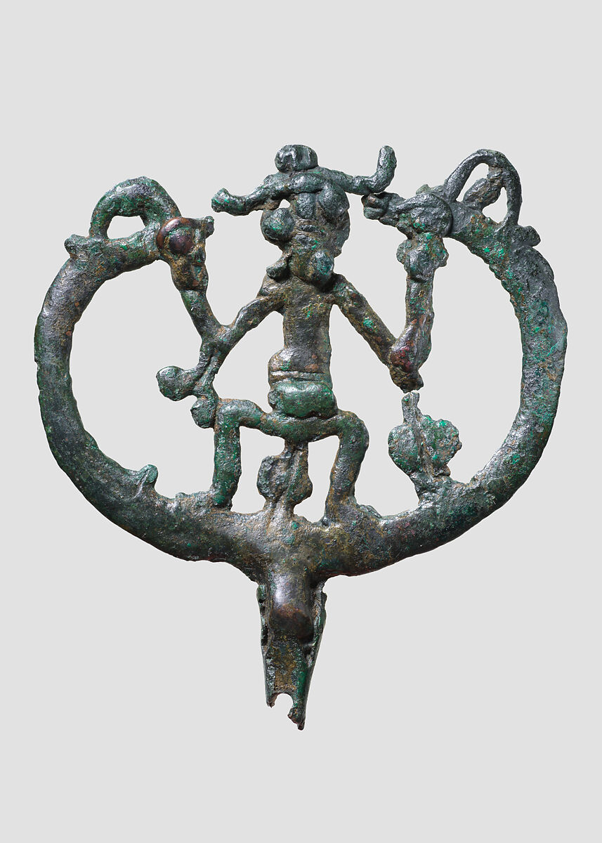 Openwork pin, Bronze, Iran 