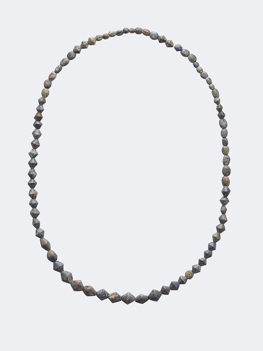 Necklace, Lapis lazuli, Sumerian 