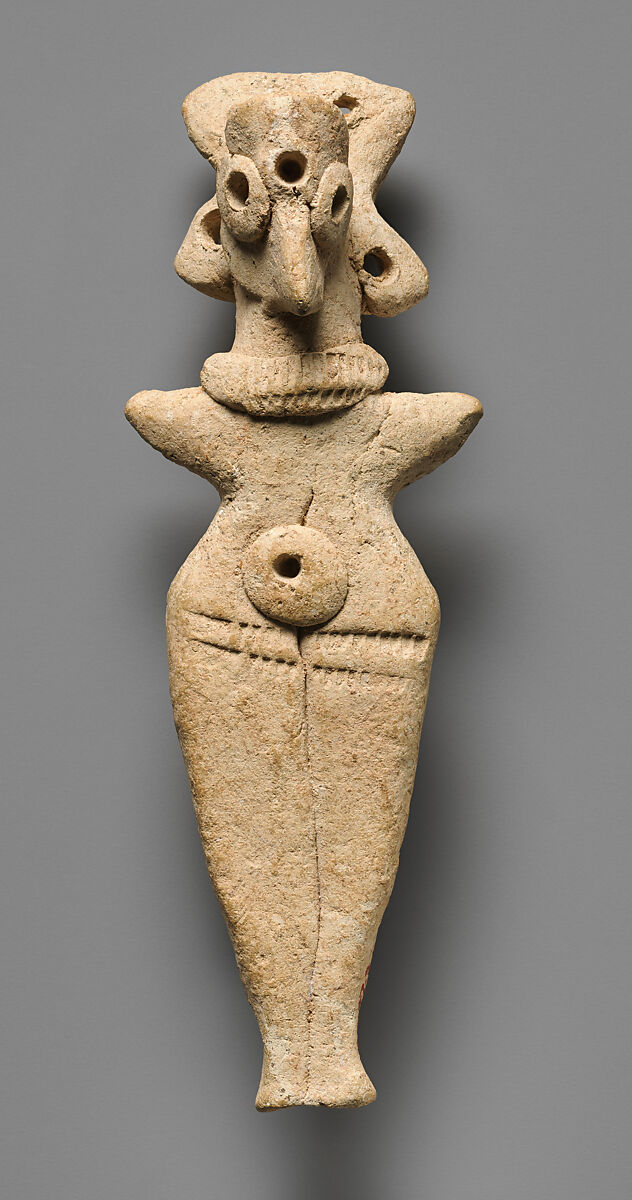 Nude female figure, Ceramic 