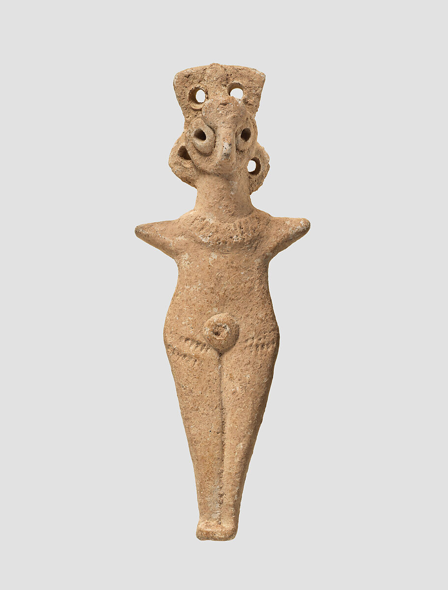 Nude female figure, Ceramic 