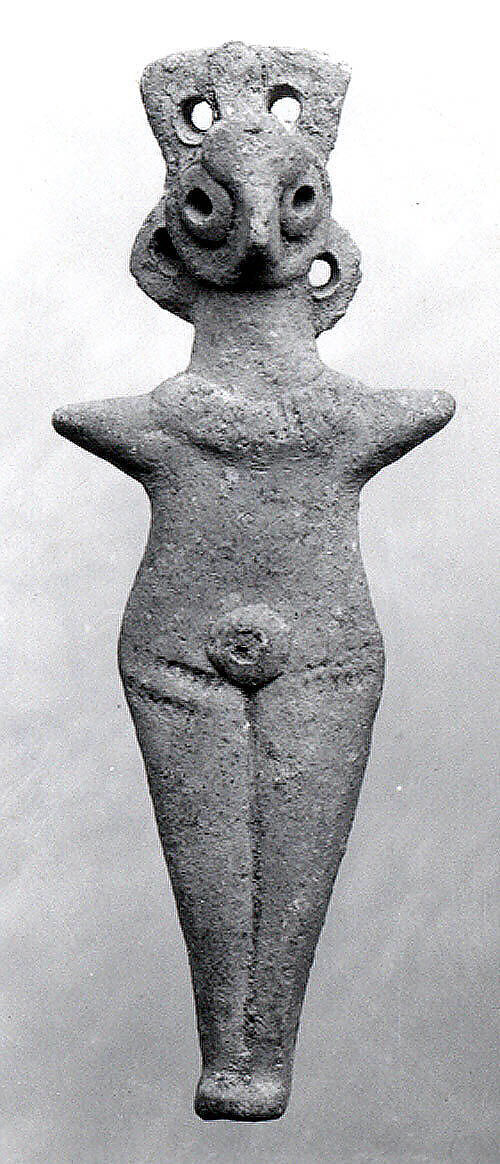Nude female figure, Ceramic 