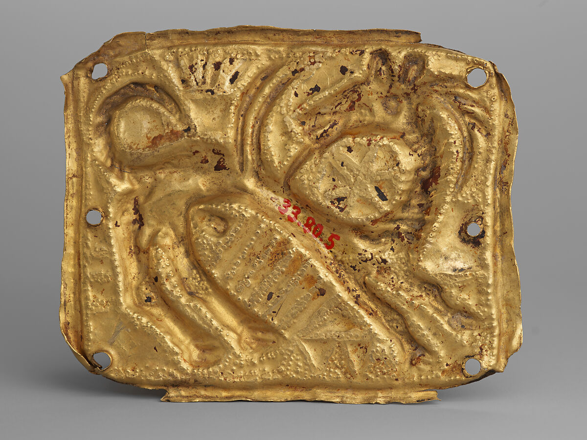 Plaque, Gold, Scytho-Sarmatian