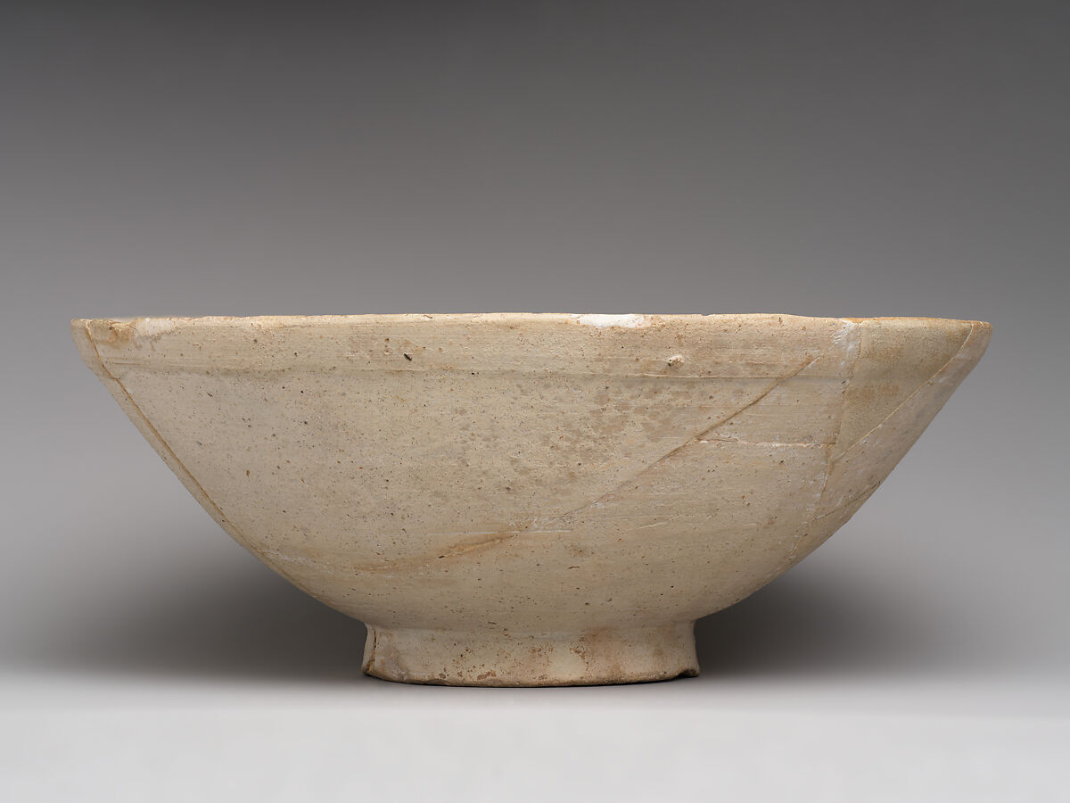 Glazed bowl, Ceramic, glaze, Sasanian or Islamic