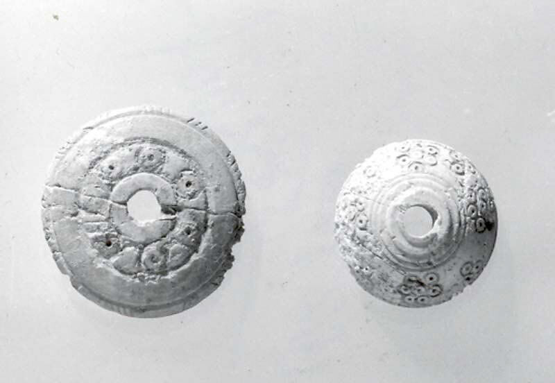Button, Bone, Sasanian or Islamic 