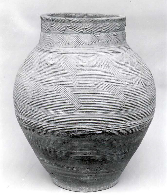 Storage jar, Ceramic, glaze, Sasanian 