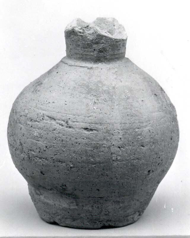 Bottle, Ceramic, Sasanian 