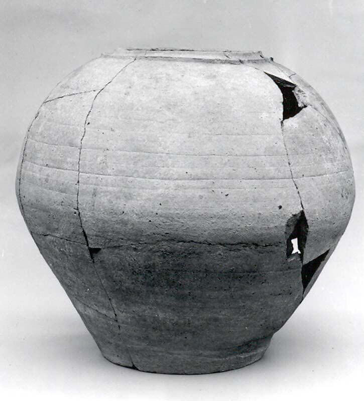 Storage jar, Ceramic, Sasanian 