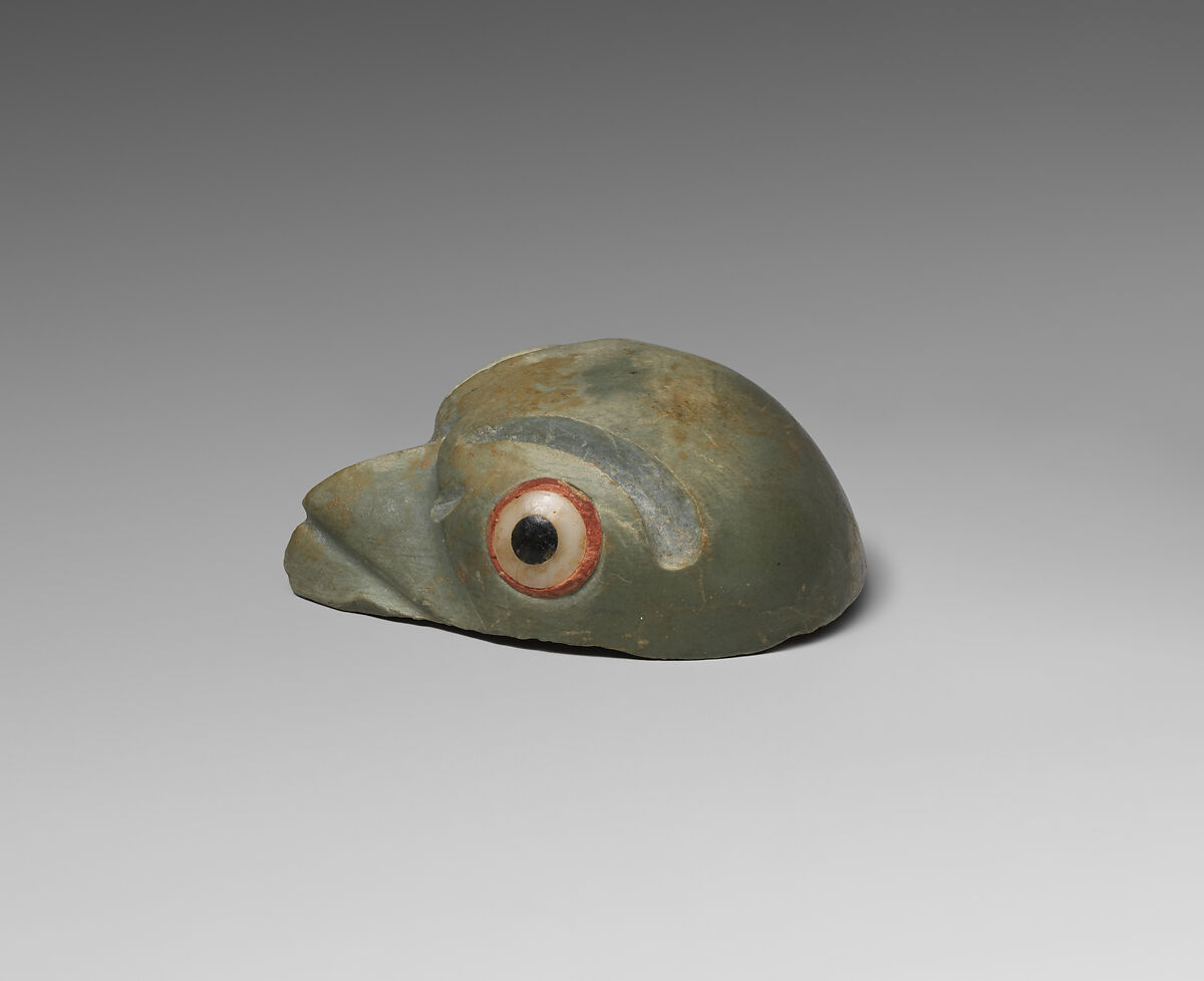 Bird head figure, Stone, Achaemenid (?)