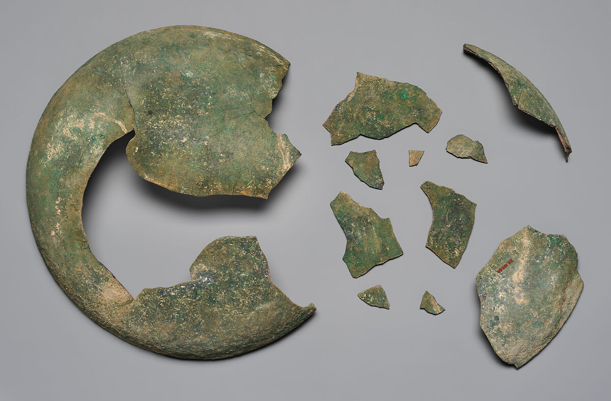 Bronze bowl, Bronze, Sasanian