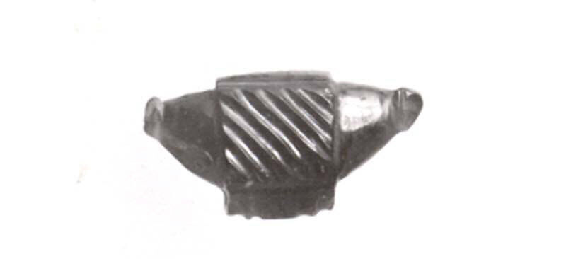 Bead, Sardonyx or carnelian, Sasanian 