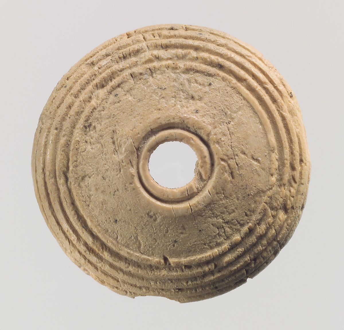 Button, Bone, Sasanian 