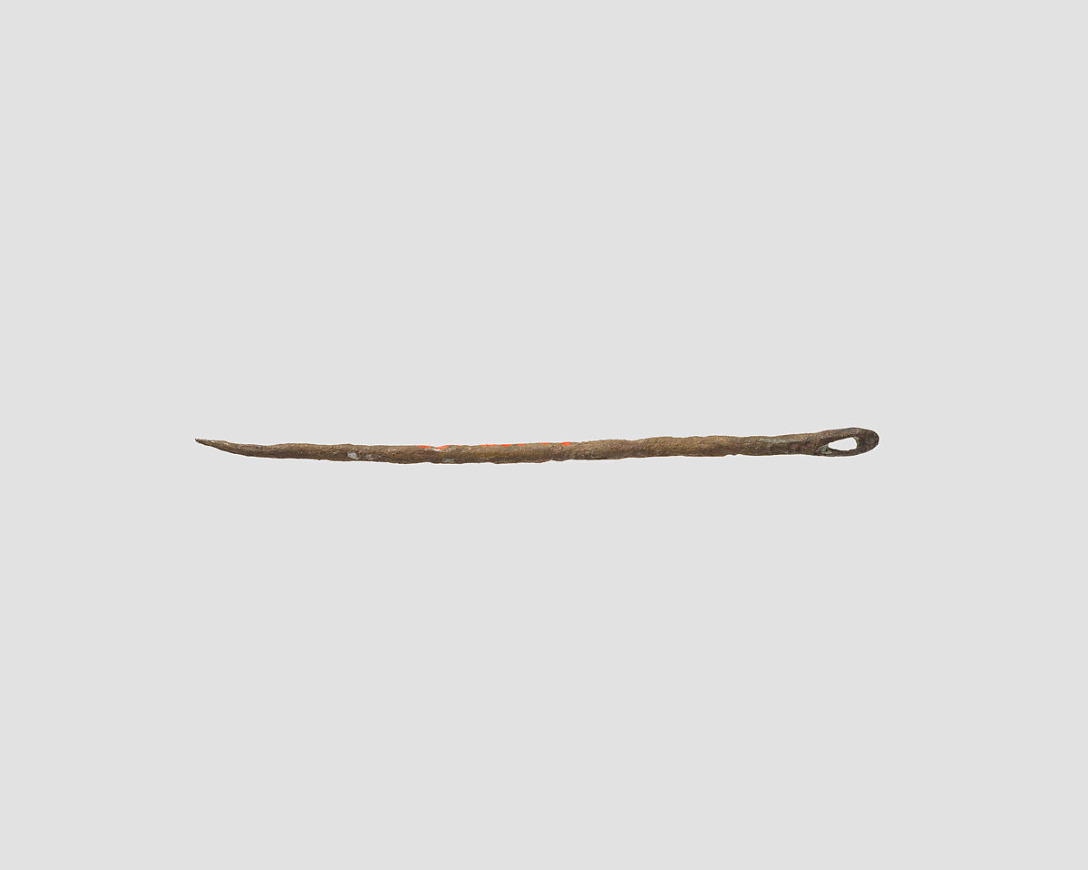 Needle, Bronze or copper, Sasanian 