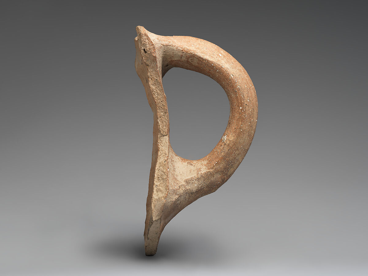 Jar handle with seal impression, Ceramic, Israelite