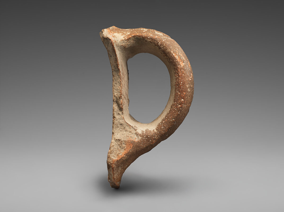 Jar handle with seal impression, Ceramic, Israelite 