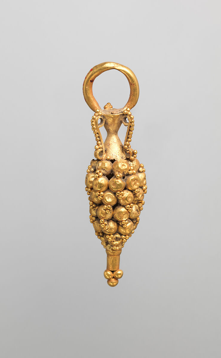 Earring, Gold, Parthian