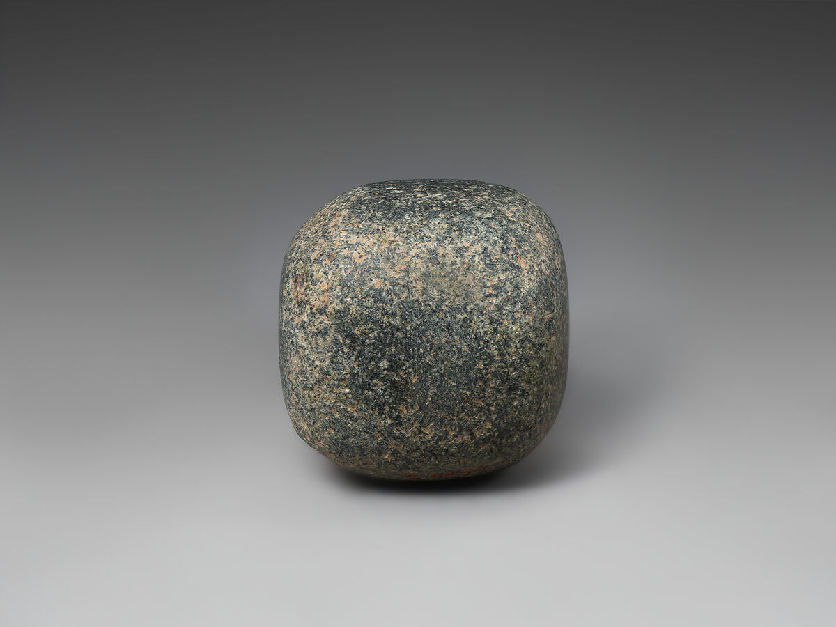 Weight, Stone, gray, Sasanian
