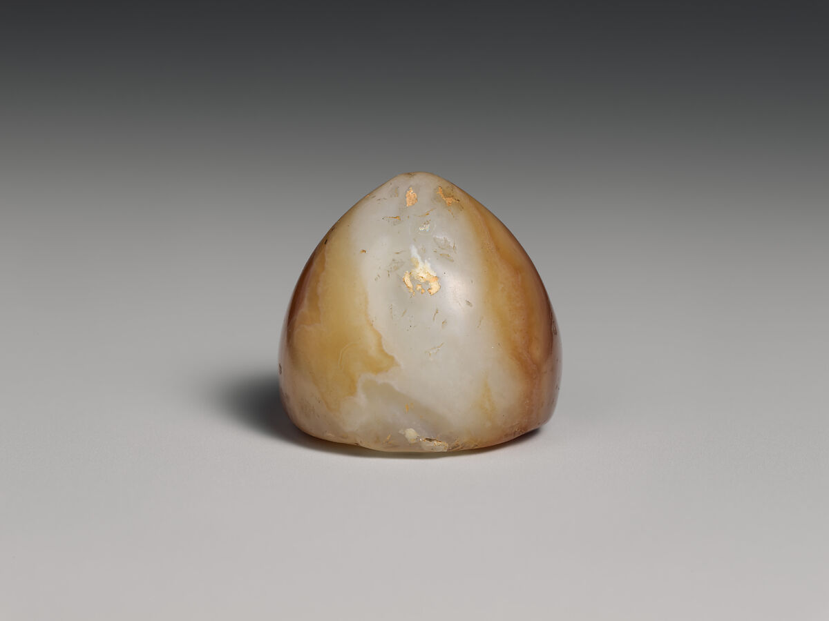 Chessman, Agate or chalcedony, Sasanian 