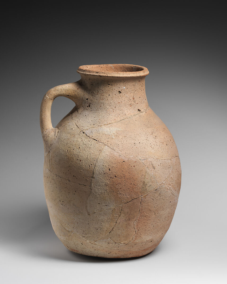 Jug, Ceramic, Parthian or Sasanian 