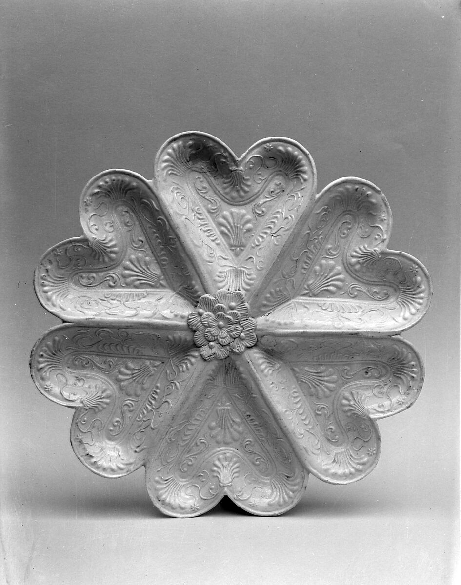 Shortbread Cookie Mold Embossed Heart Shapes Metropolitan Museum of Art  Vintage