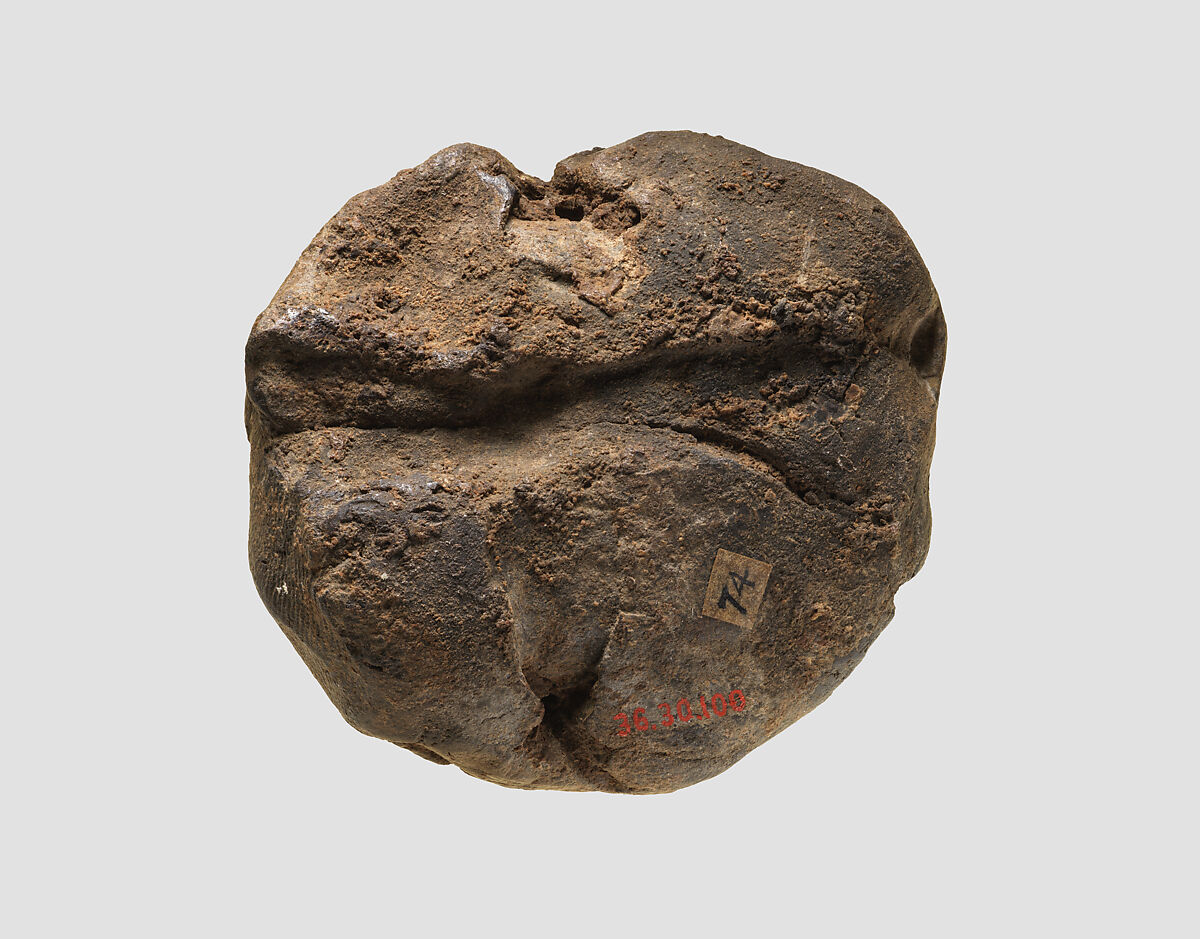 Sealing, Un-baked clay, Sasanian