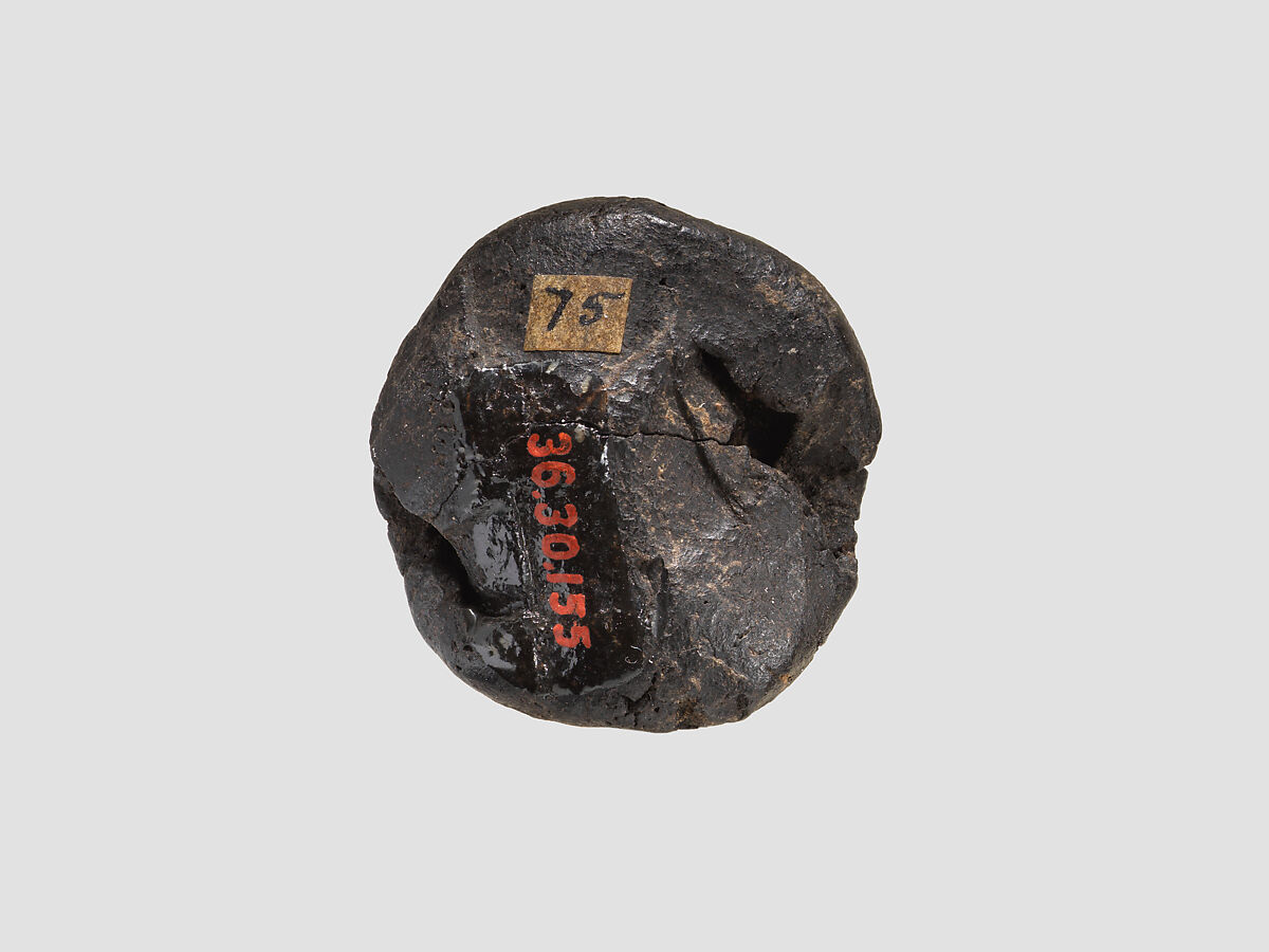 Sealing, Un-baked clay, Sasanian