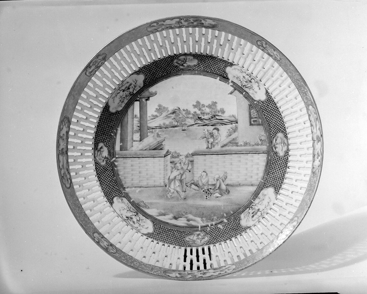Dish, Porcelain, Chinese
