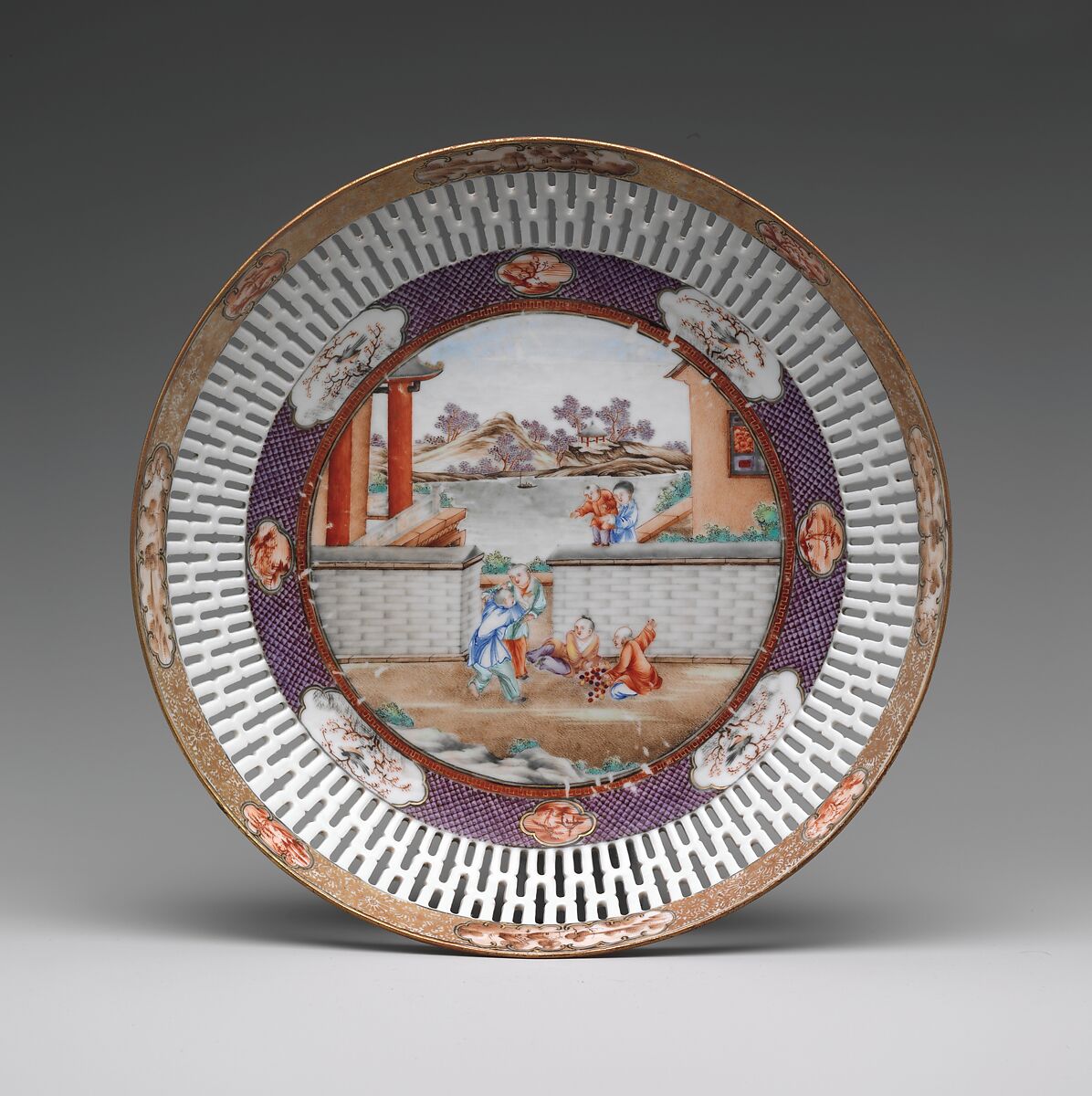 Dish, Porcelain, Chinese 