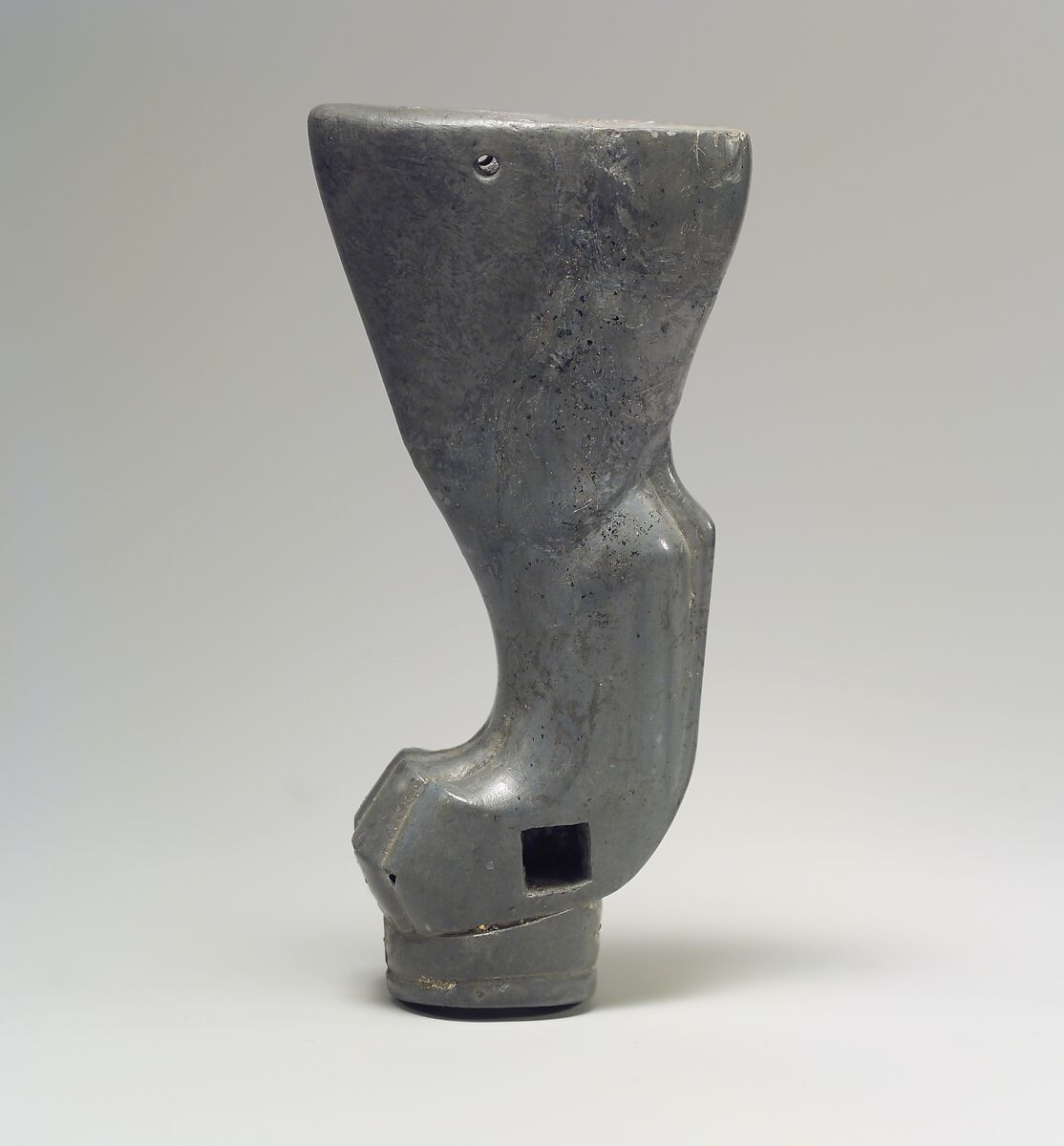 Furniture support: lion's leg, Ivory (hippopotamus), Old Assyrian Trading Colony