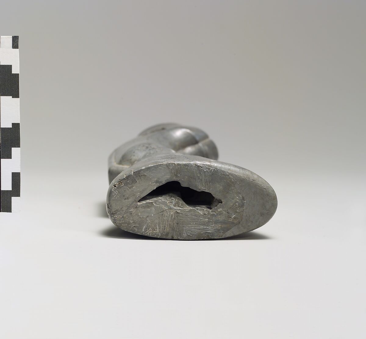 Furniture support: lion's leg, Ivory (hippopotamus), Old Assyrian Trading Colony