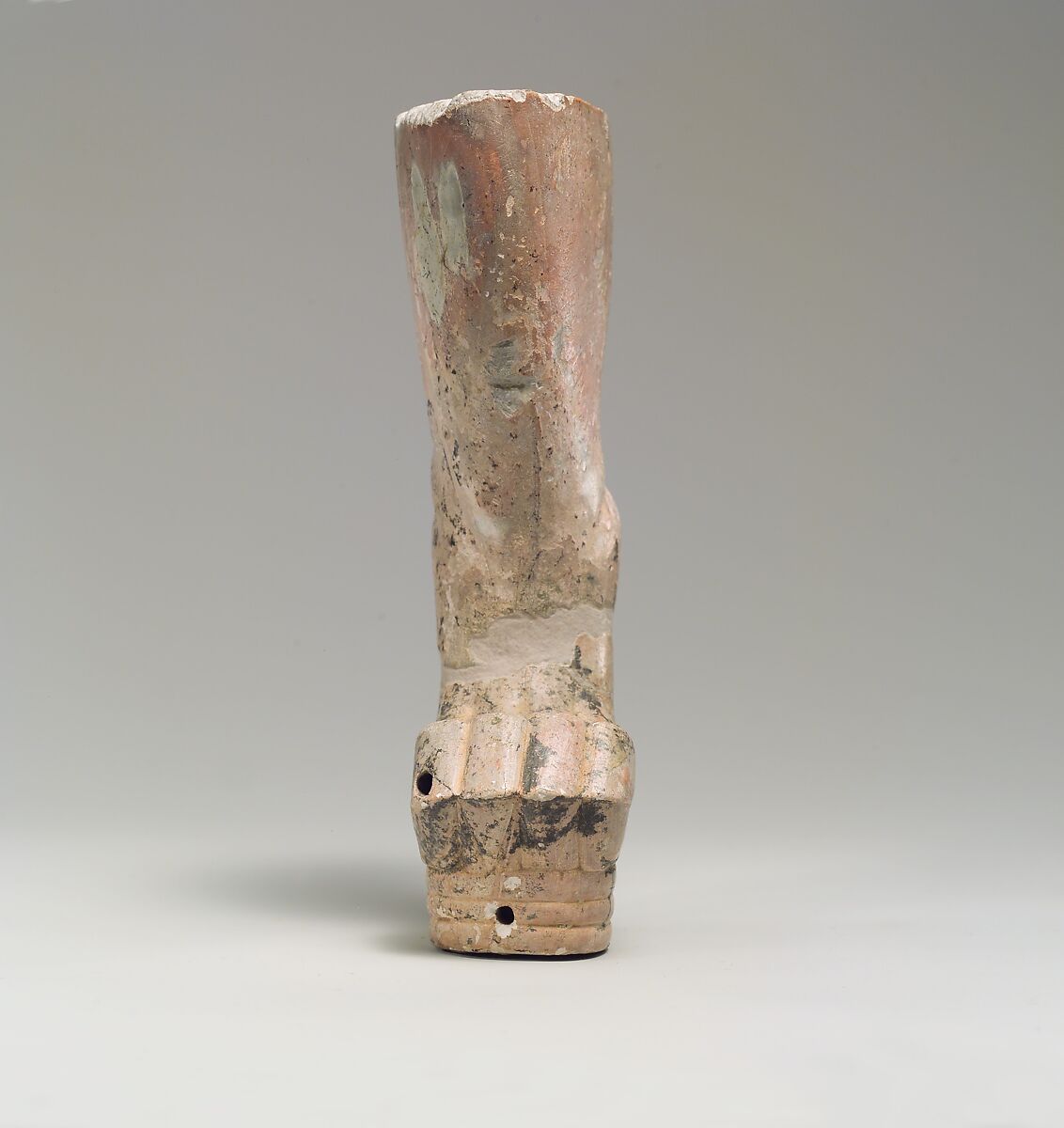 Furniture support: lion's leg, Ivory (hippopotamus), Old Assyrian Trading Colony